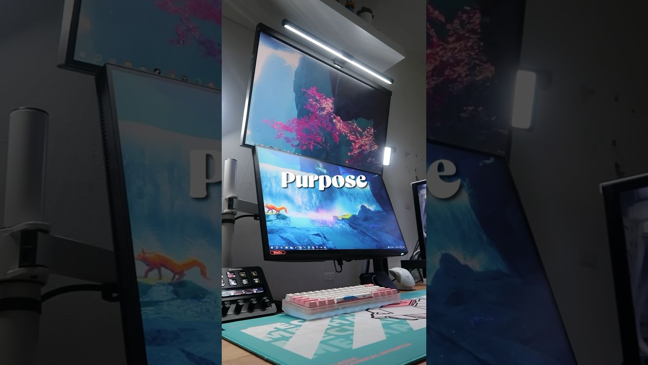 Настройка потоковой передачи на три монитора #twitchstreamer #smallstreamer #streamingsetup #gami...