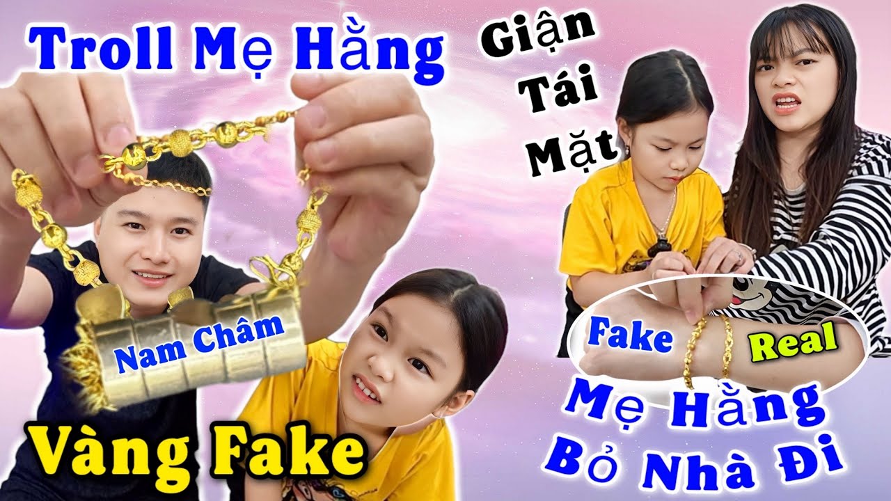 Troll Mẹ Hằng Đu Trend Cắt Vòng Tay Đeo Vòng Vàng
