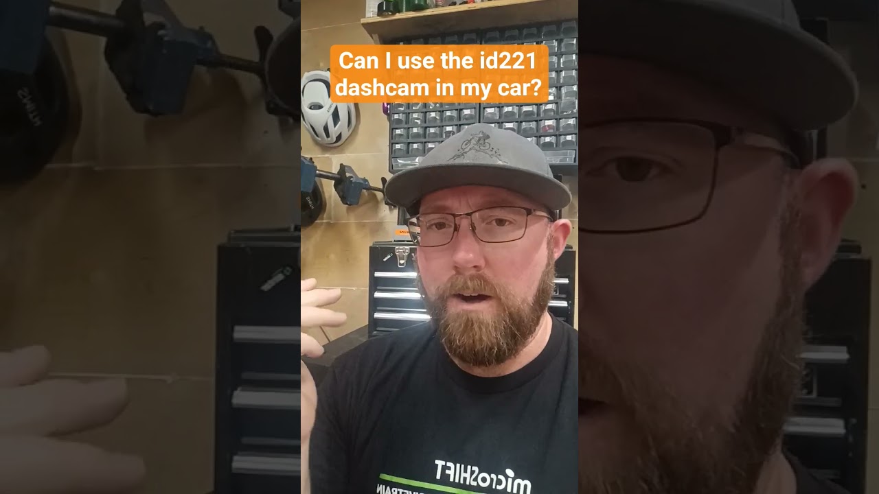 Can I use the id221 dashcam in my car? 