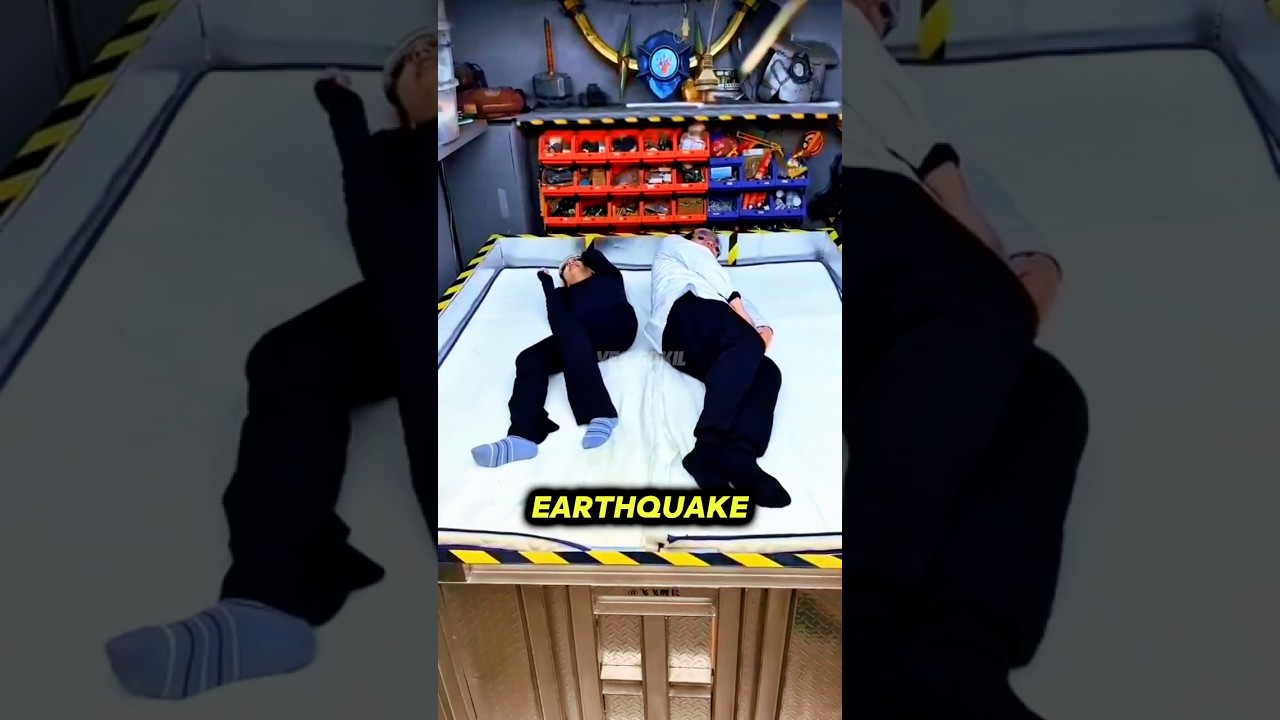 This Earthquake-Proof Bed Could Save Your Life!