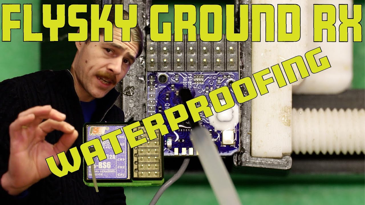 FlySky FS-BS6 Ground Rx Waterproofing