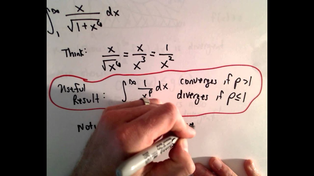 Direct Comparison Test for ( Improper ) Integrals
