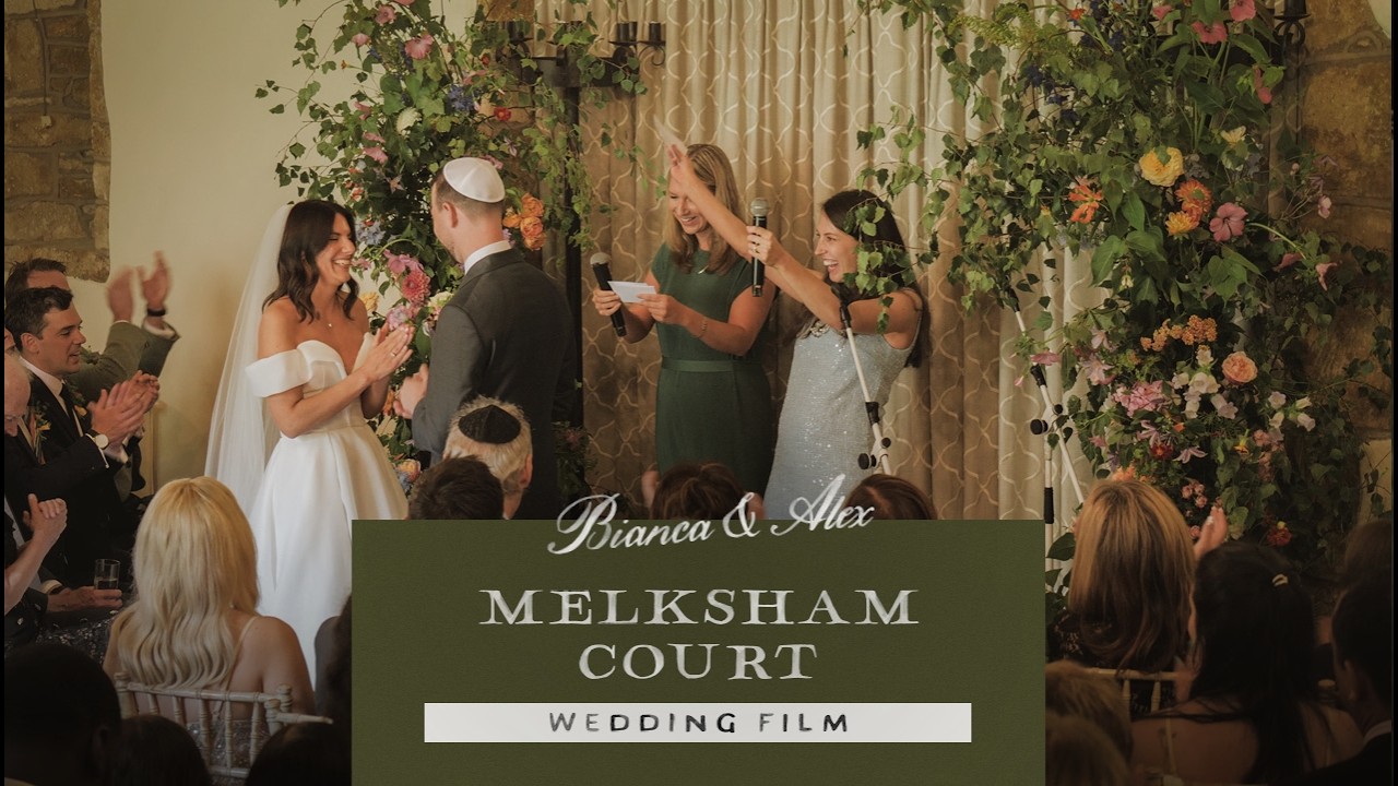 Melksham Court | Bianca & Alex wedding Highlights 2024 | Cotswolds Wedding videographer