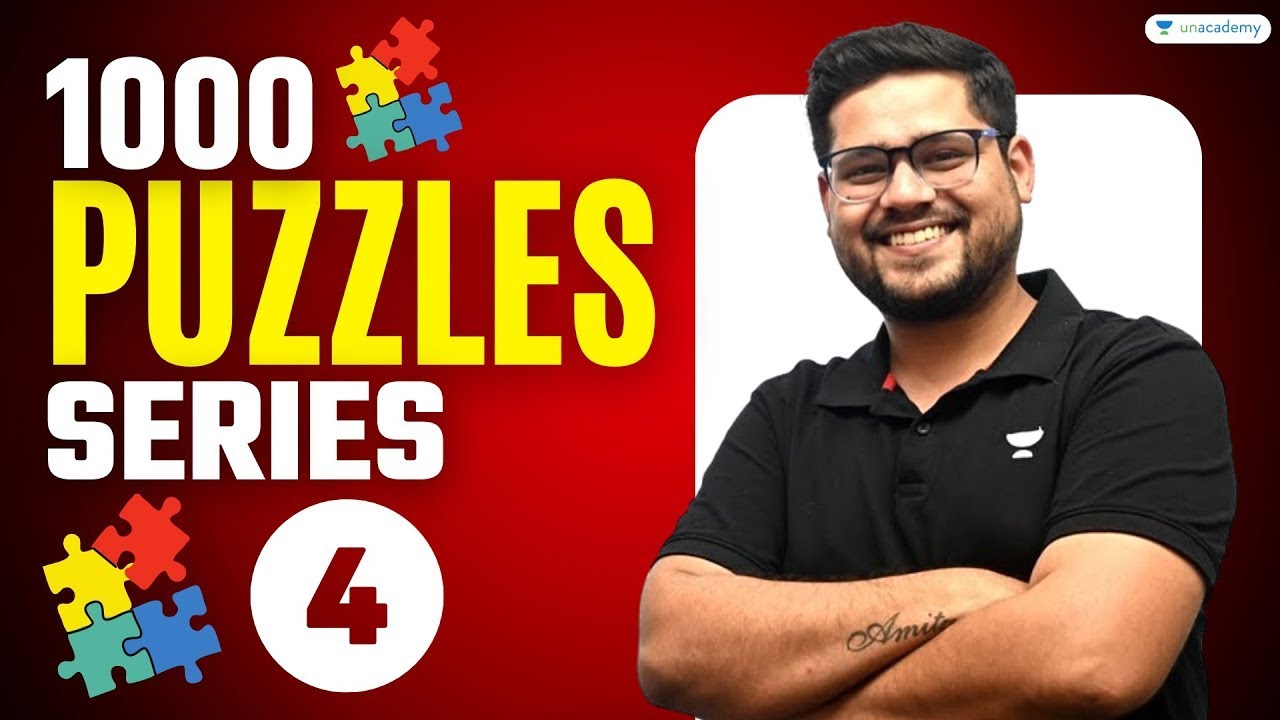 (Class-4) 1000 Puzzle Series | Reasoning For Bank Exams 2023 | Ankush Lamba | Bank Affairs