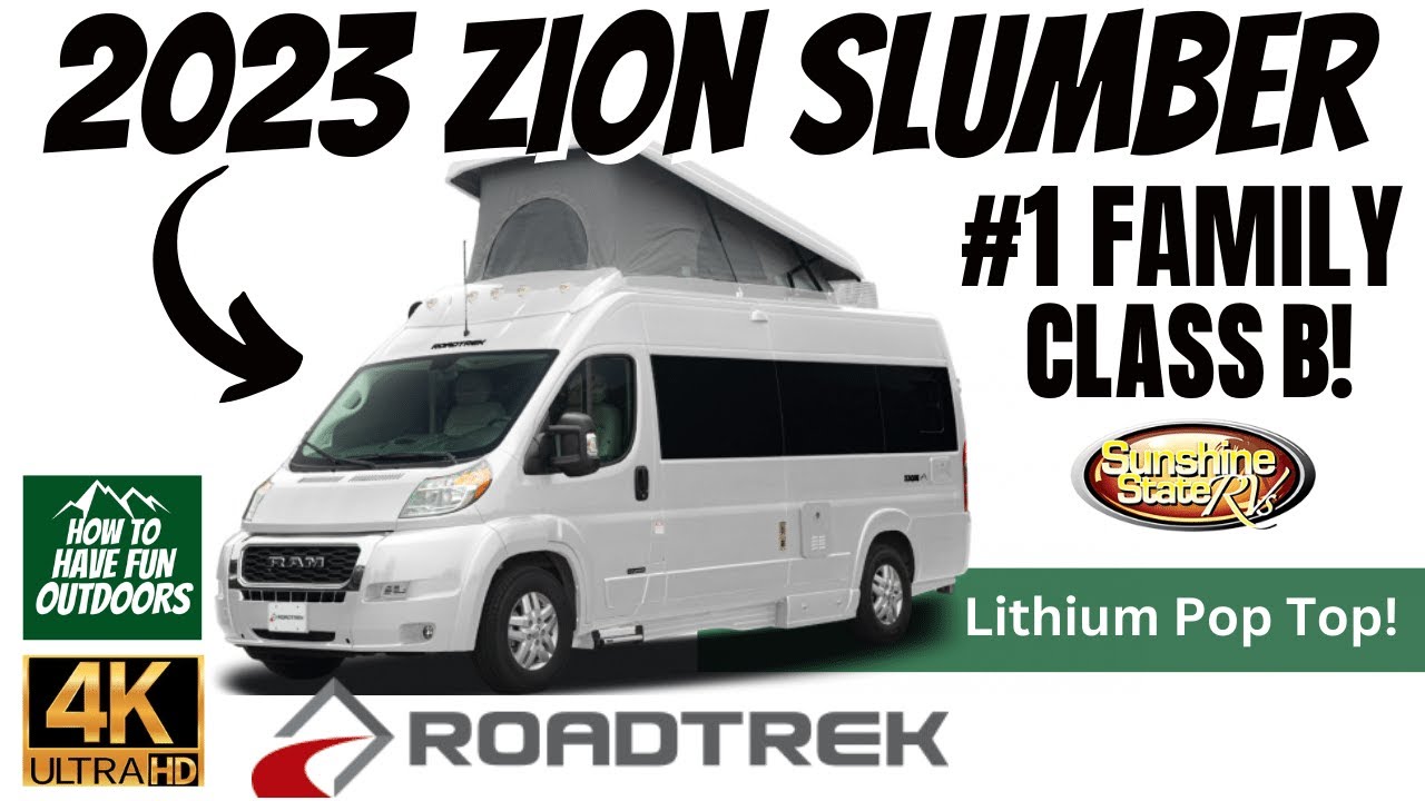 Roadtrek Zion Slumber Class B Camper Van Walkthrough in 4K