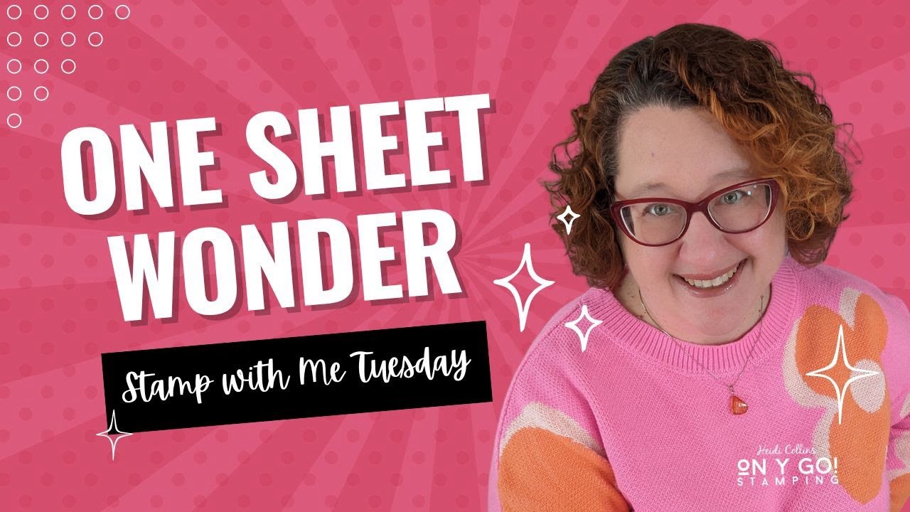 Чудо-открытка на одном листе от Stamp with Me Tuesday: сделайте 3 быстрые и простые открытки!