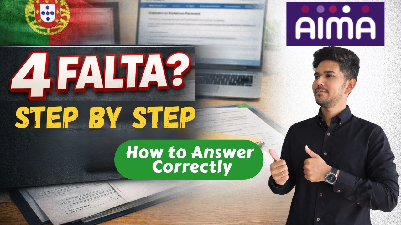 AIMA Falta Documents upload | Aima TRC Renewal process | Portugal Falta update | Aima Falta Submit