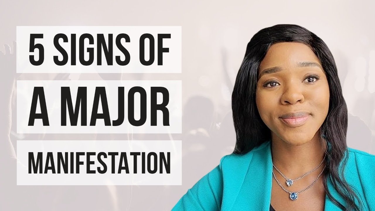 5 Signs From God You Are In Your Season Of Manifestation