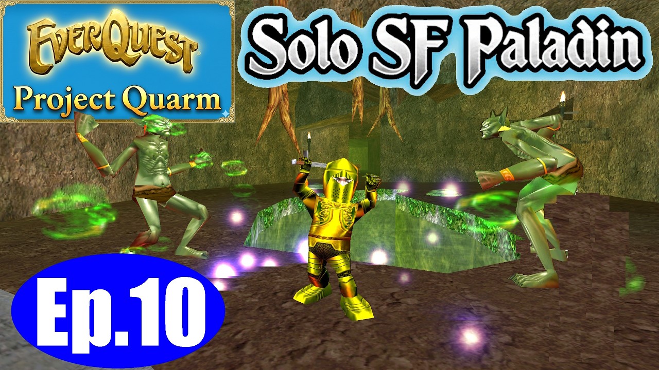 Everquest: Quarm | Solo Self Found Paladin Ep. 10 | RunnyEye & Blackened Alloy Armor