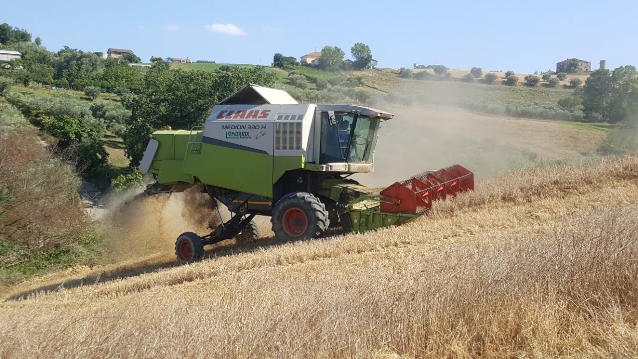 EXTREME SOUND | DEUTZ-FAHR AGROTRON 120 | CLAAS MEDION 330H + CLAAS C510 | TREBBIATURA FRUMENTO DURO