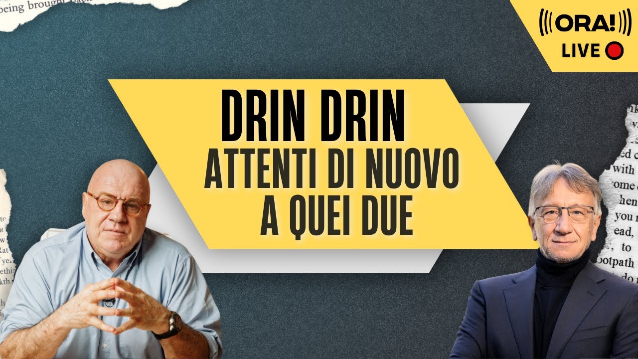 DRIN DRIN, attenti di nuovo a quei due