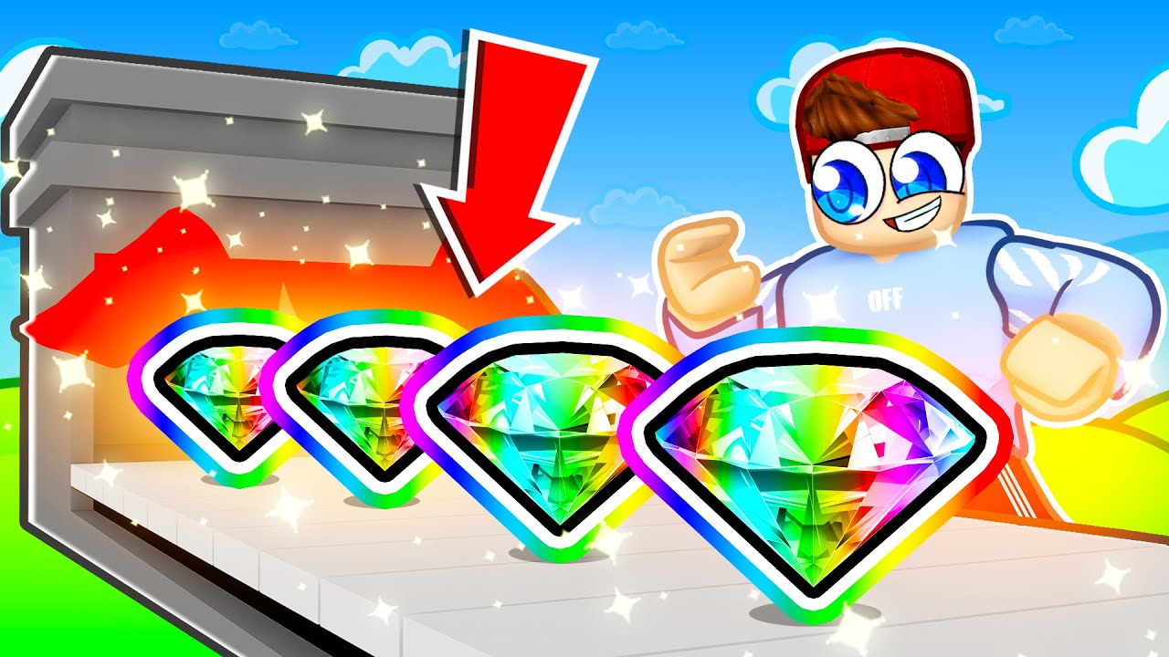 Ich BAUE eine XXL ROBUX FABRIK in Roblox!