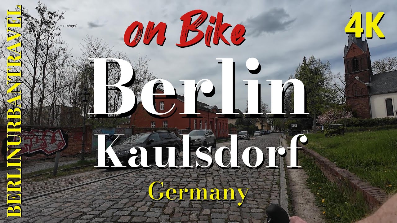 Berlin - Kaulsdorf | Germany 4K 🇩🇪 Bike Tour