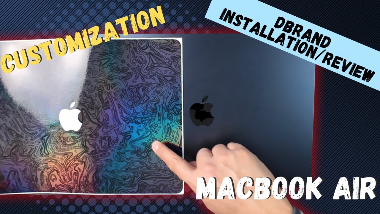 Как нанести скин Dbrand на Macbook Air (M4) | Инструкции