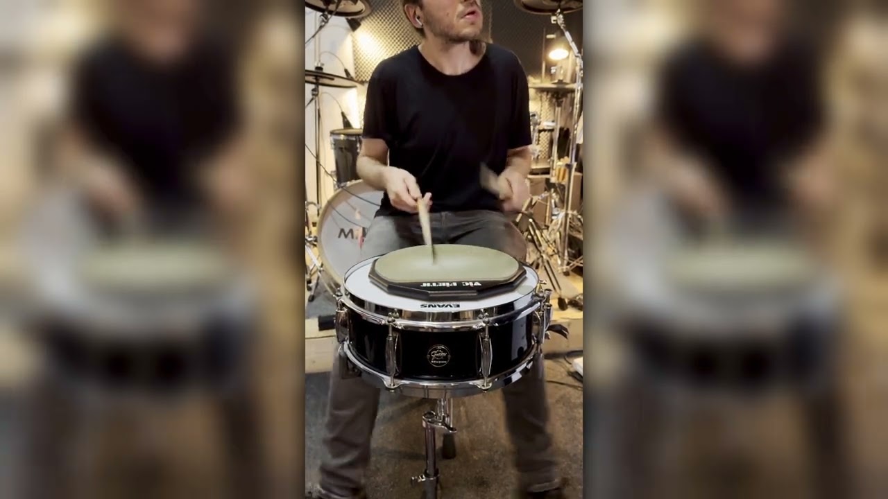 270 BPM - Single stroke speed practice and improvisation