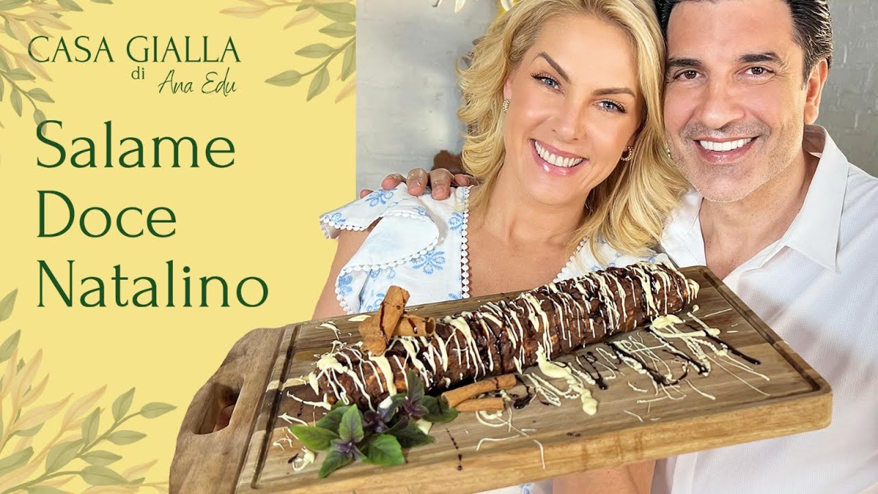 RECEITA DE SALAME DOCE - CASA GIALLA