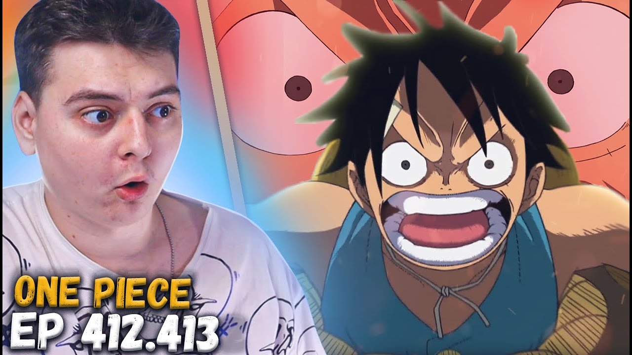 КОРОЛЕВСКАЯ ВОЛЯ! Ван-Пис 412-413 серия | Реакция на аниме