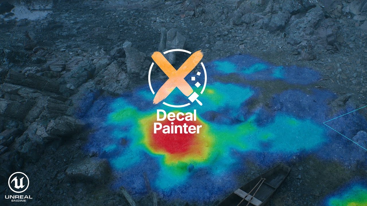 The Ultimate Decal Tool for UE5 Just Got Better — New Heatmap, Region Fill & Spray Mode