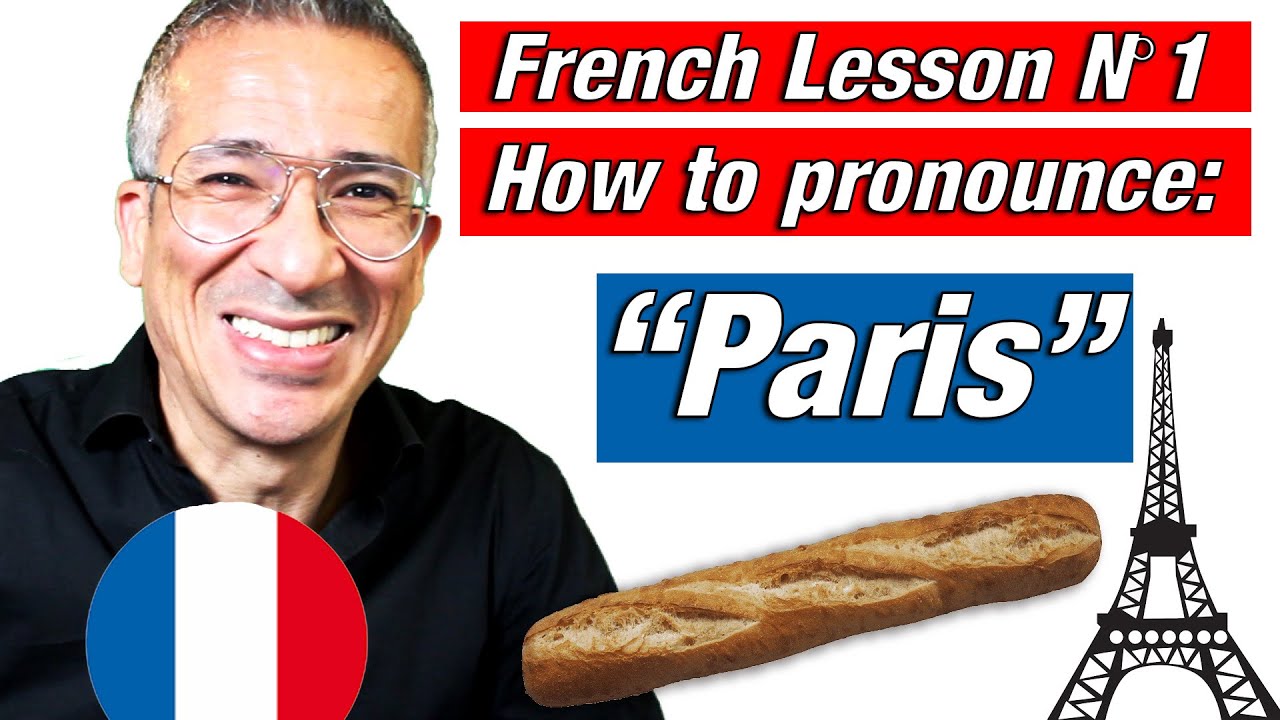 French Lesson N°1 - How to pronounce the word 