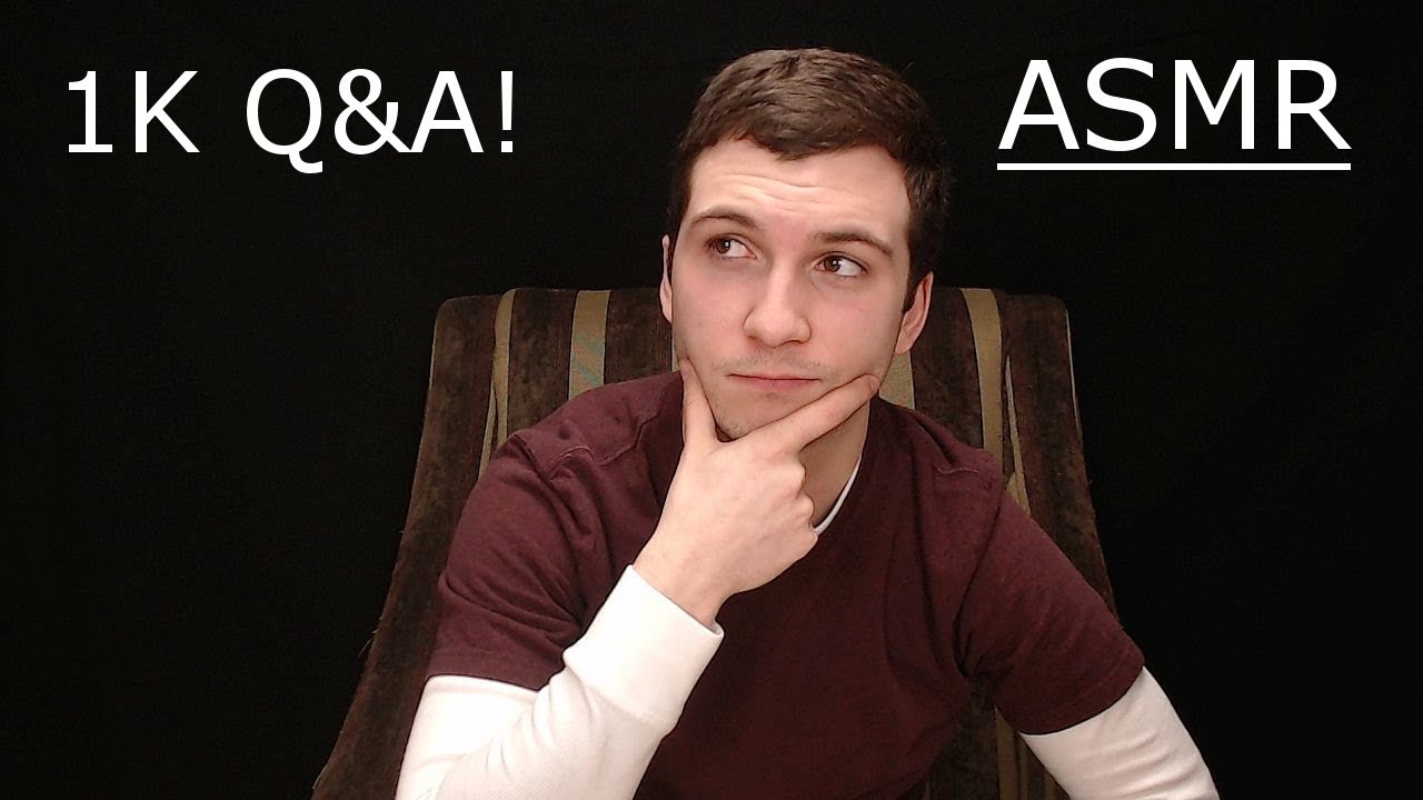 (ASMR) Whispered 1k Q&A | Thank You!