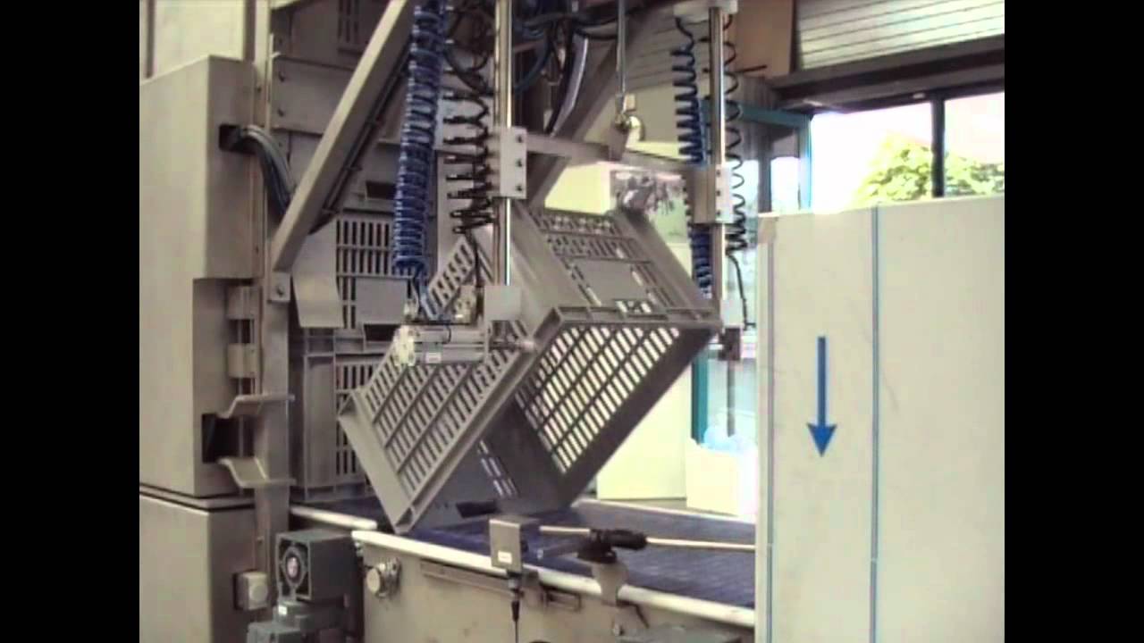 Automated Crate De-Stacking System