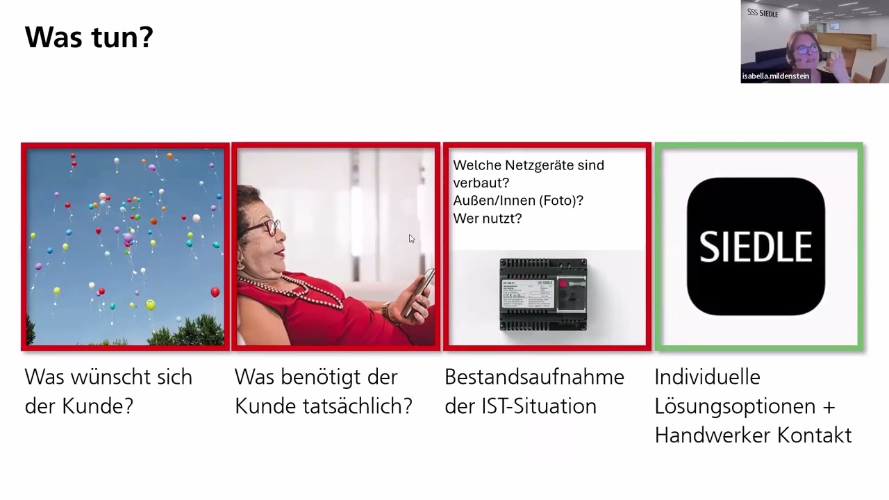 27. Virtuelles Austauschtreffen | Barrierefreie Türsprechanlagen SSS SIEDLE