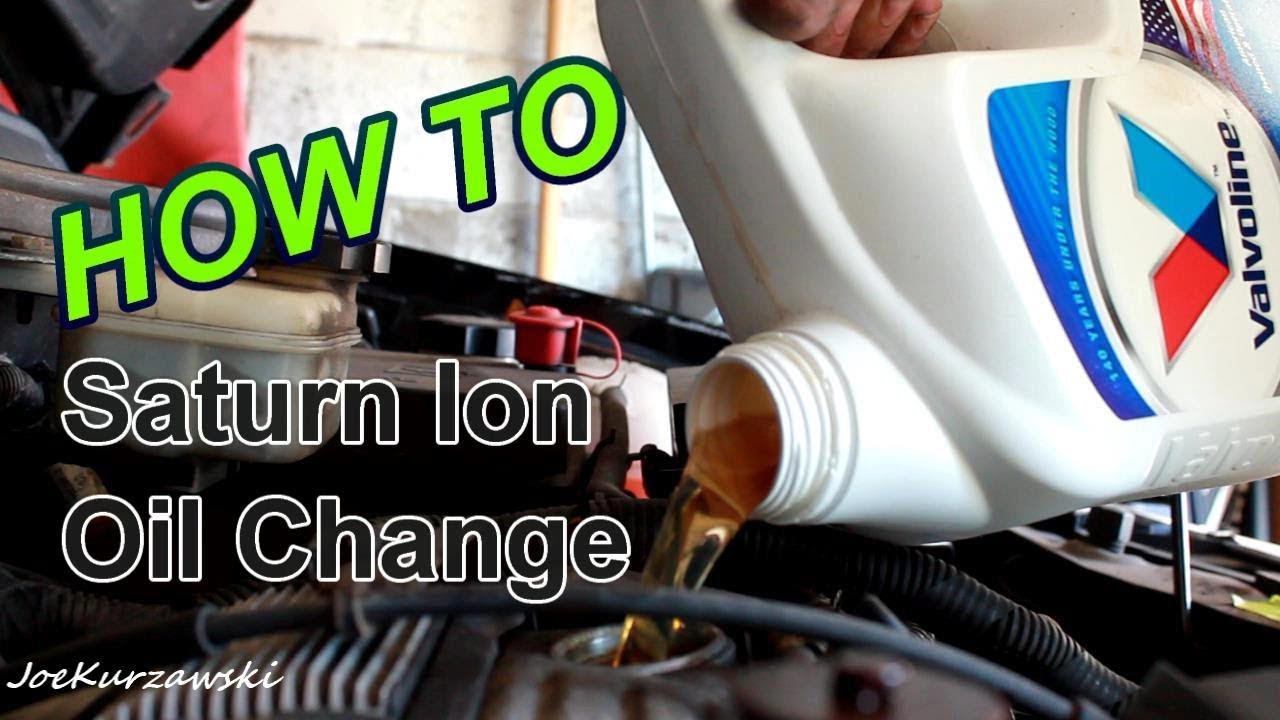 How to Change Oil in a Saturn Ion