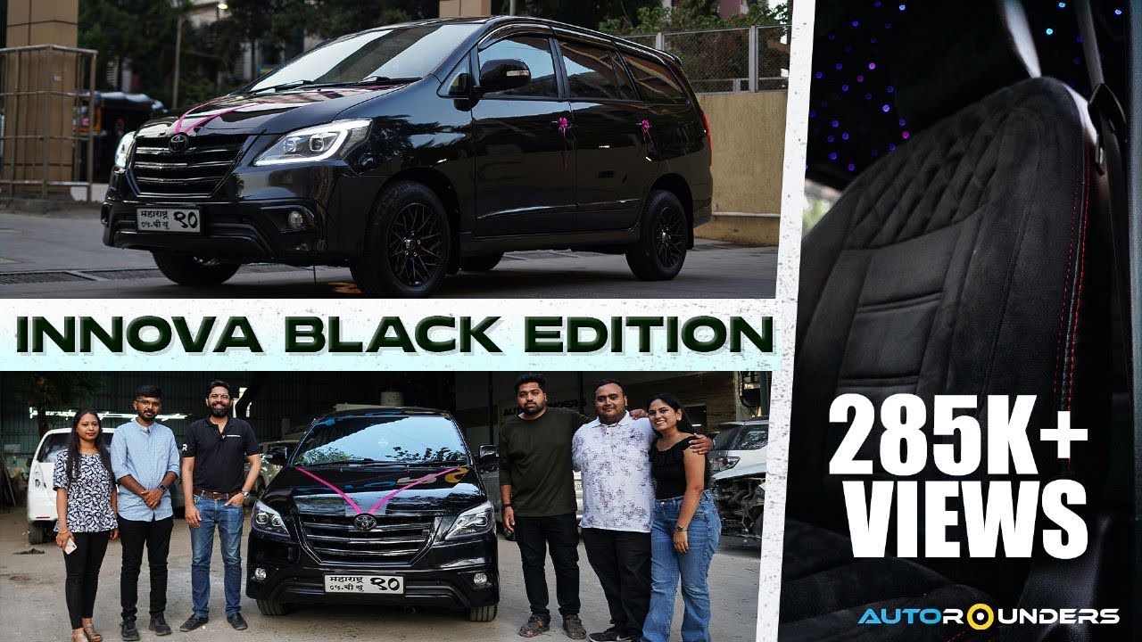 Exclusive INNOVA BLACK EDITION by Autorounders ⚫