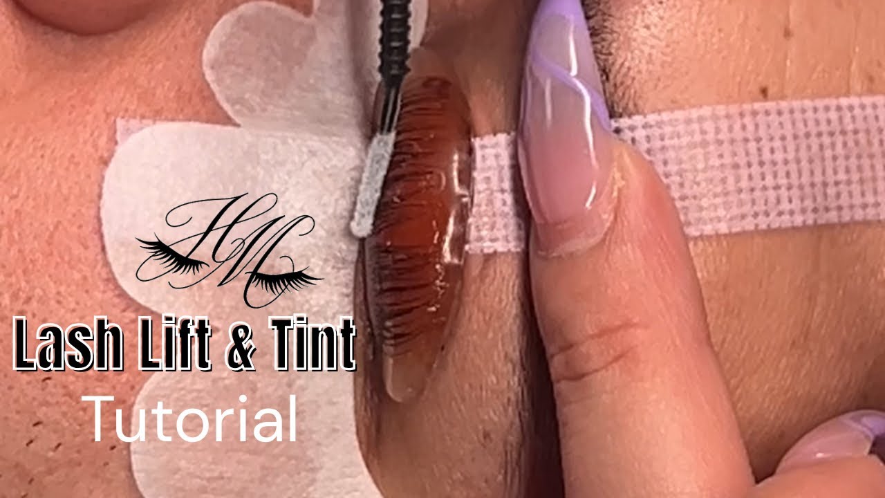 Lash Lift & Tint Tutorial 