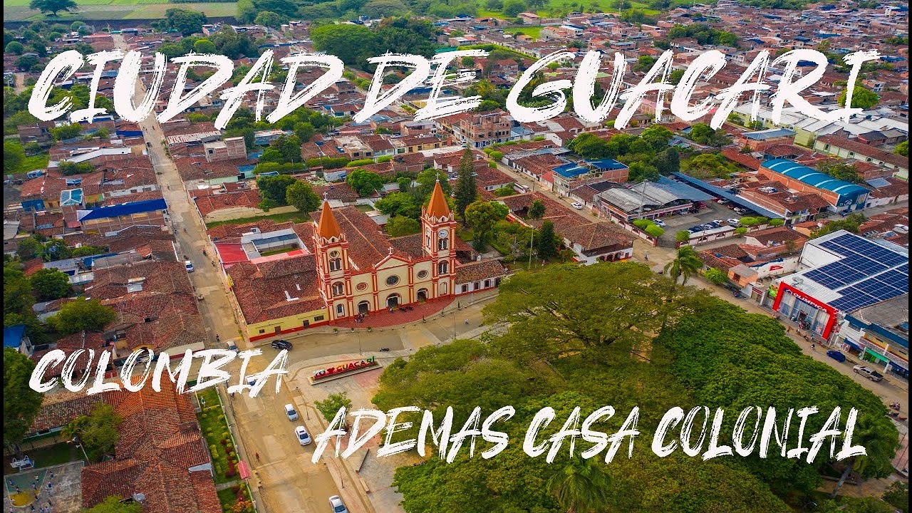 Ciudad de Guacari (Valle de Cauca) Ademas visita a una Casa colonial construida en los años 1700,