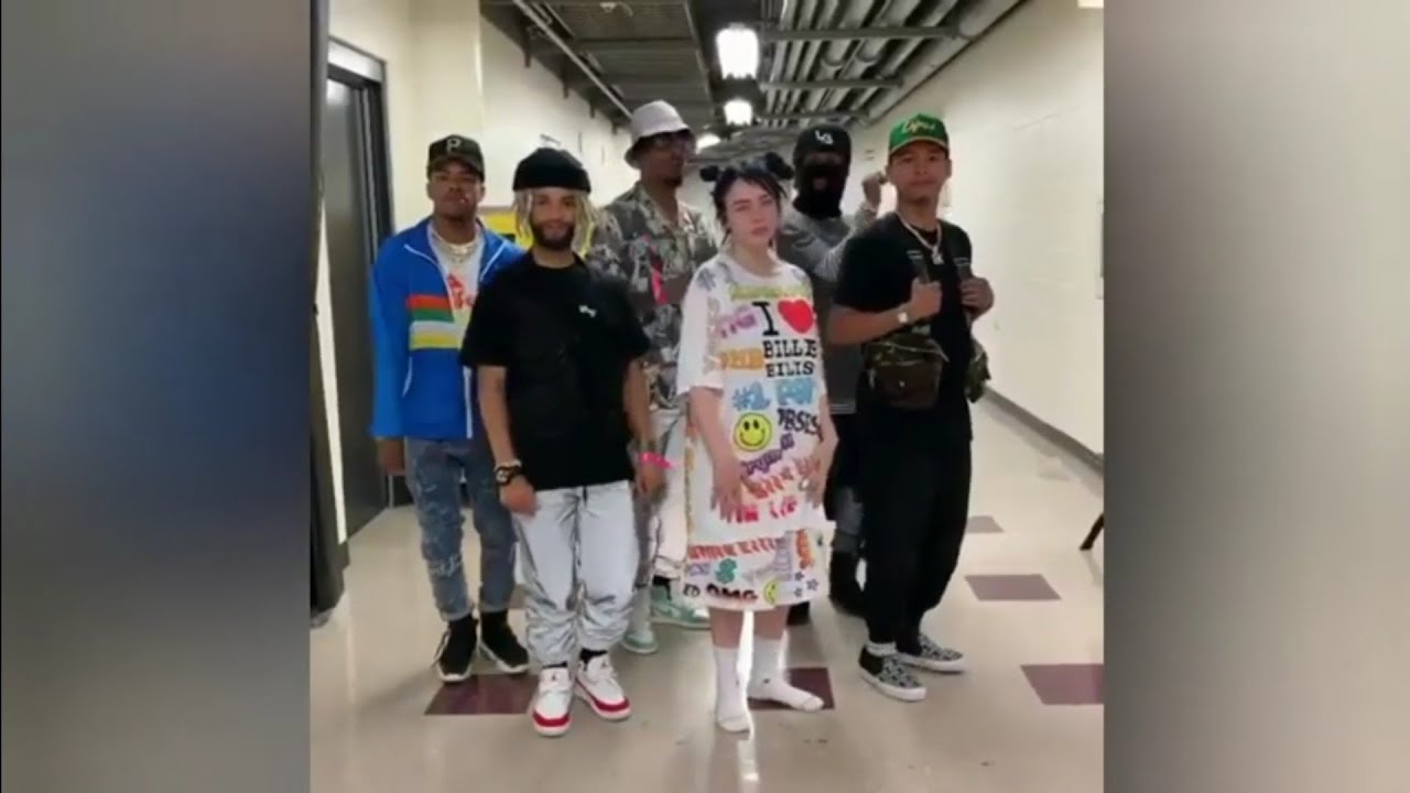 Billie Eilish spend her time with Denzel Curry, The Future Kingz and gets her ears pierced | Chicago