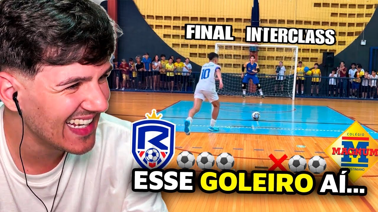 DISPUTA DE PENALTIS NA FINAL DO INTERCLASSE RIKINHO x MAGNUM - wardi REACT!