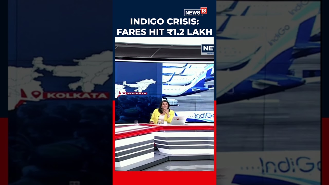 Indigo Chaos: Flights Cancelled, Fares Hit ₹1.2 Lakh As New Pilot Rules Trigger Mayhem | News18