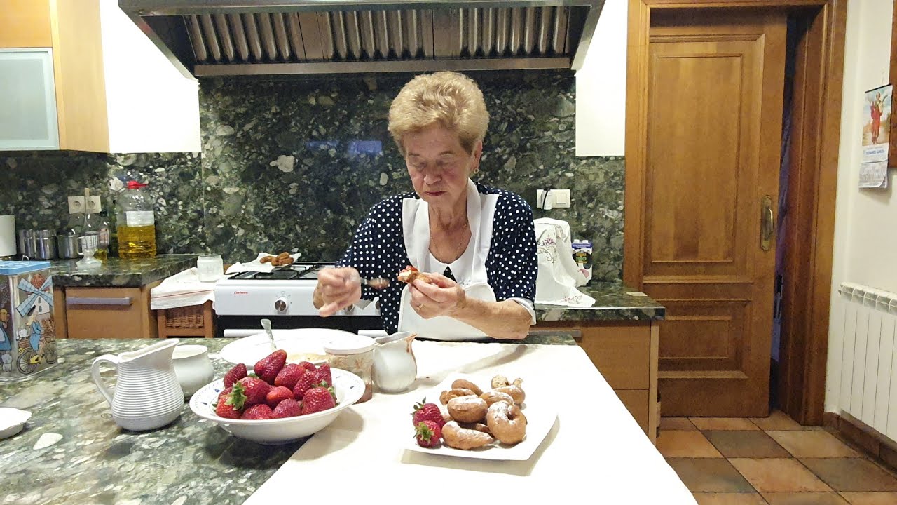 Rosquillas de fresa