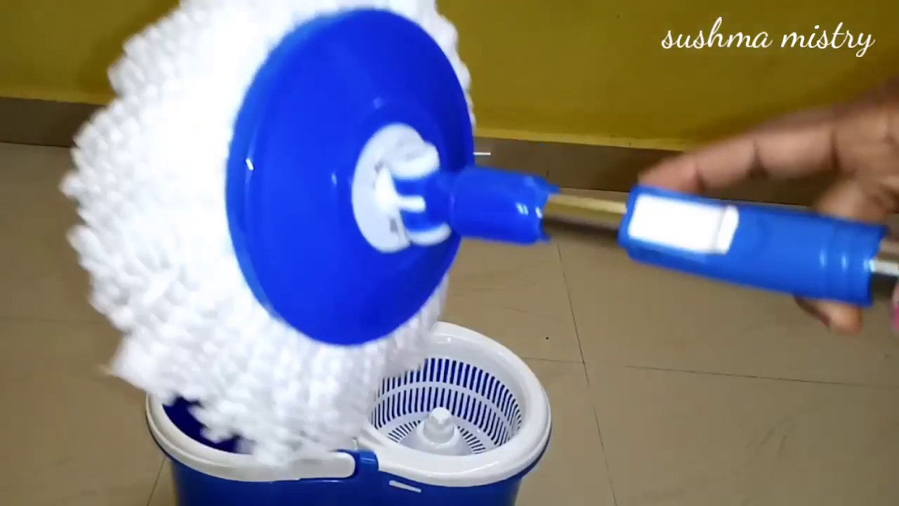 Pigeon spin mop Review and Demo || spin mop tutorial || 360° spin mop.