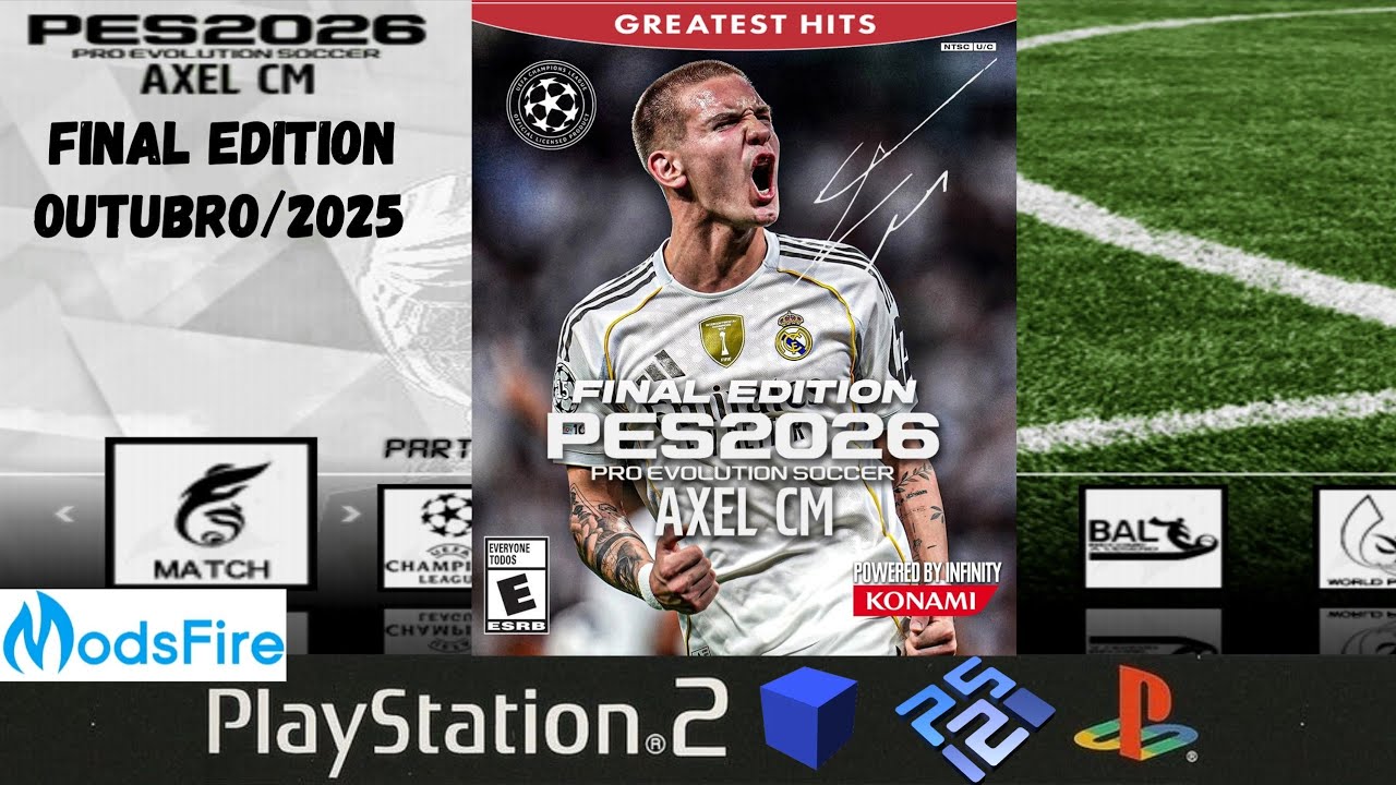 PES 2026 Axel CM Final Edition (Outubro/2025) PS2 ISO Download Gr&aacute;tis