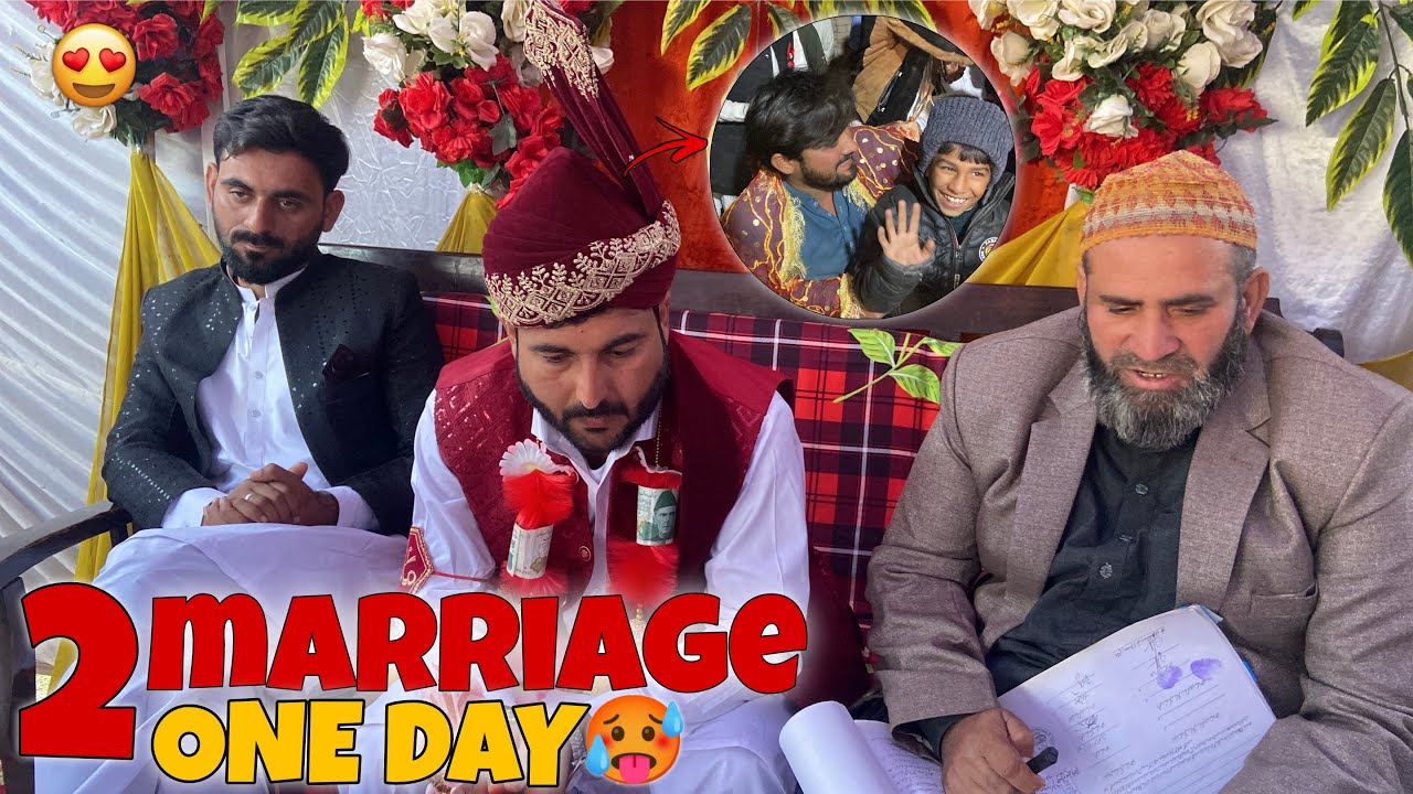 Shaadi Mubarak ( The big Fat Pakistan Wedding) 2 Marriages One Day 😱 Passh gy Yar 😂 | Vlog 2026 