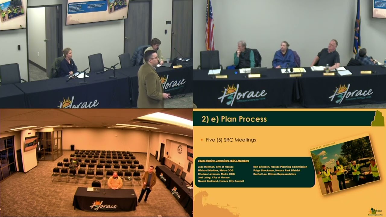 February 24, 2026, Horace Planning and Zoning Meeting