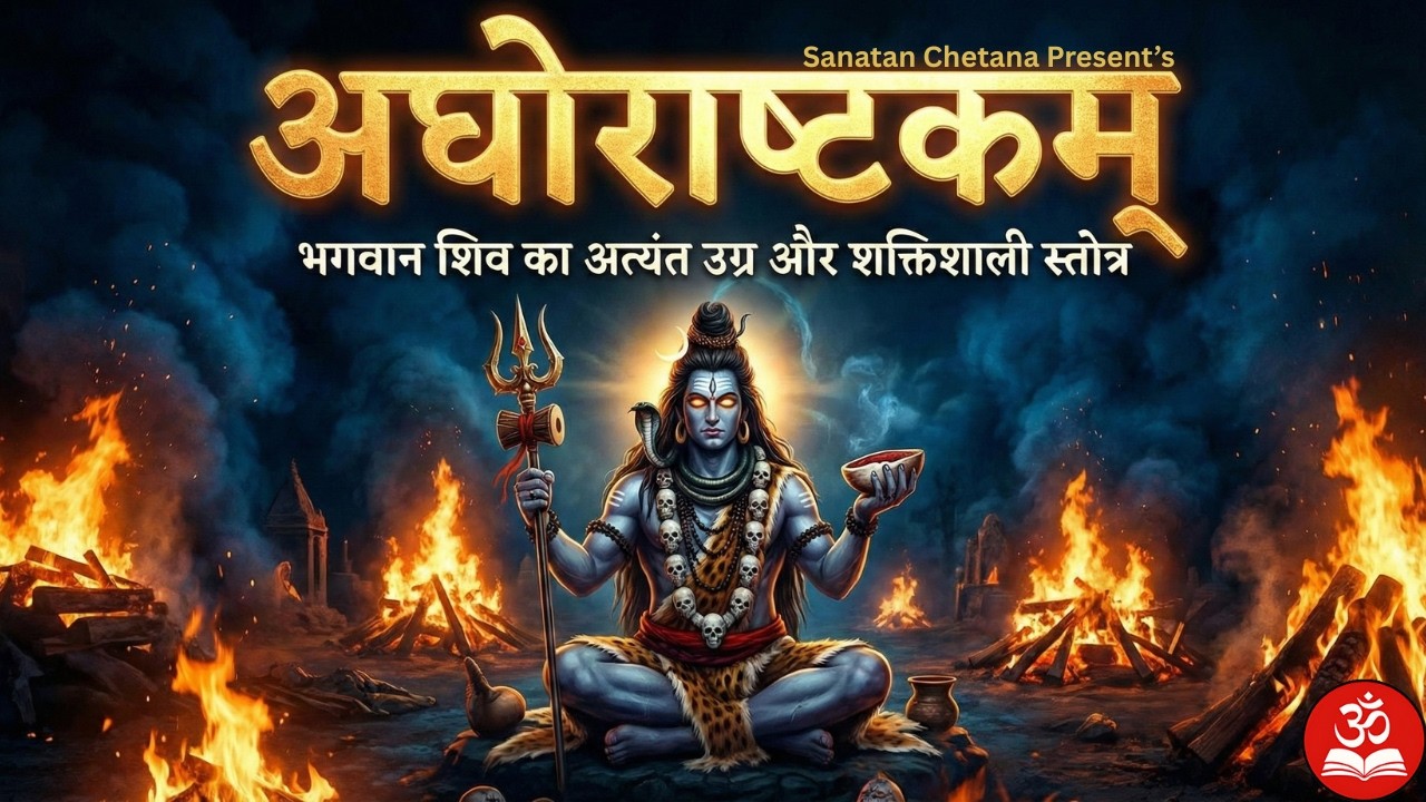 🛡️ Aghorashtakam | अघोराष्टकम् | 8 Verses of Supreme Protection | Destroy Negative Energy