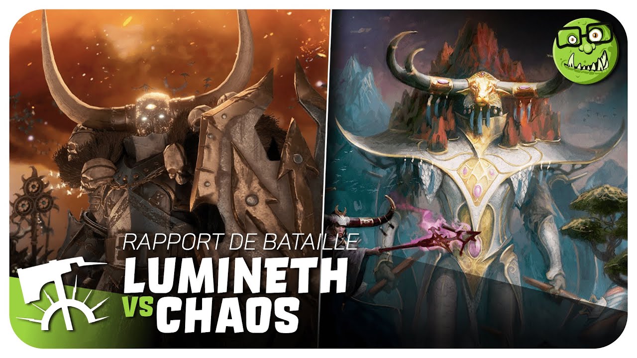 NEW Warhammer AOS V4 - Lumineth vs Slaves to Darkness