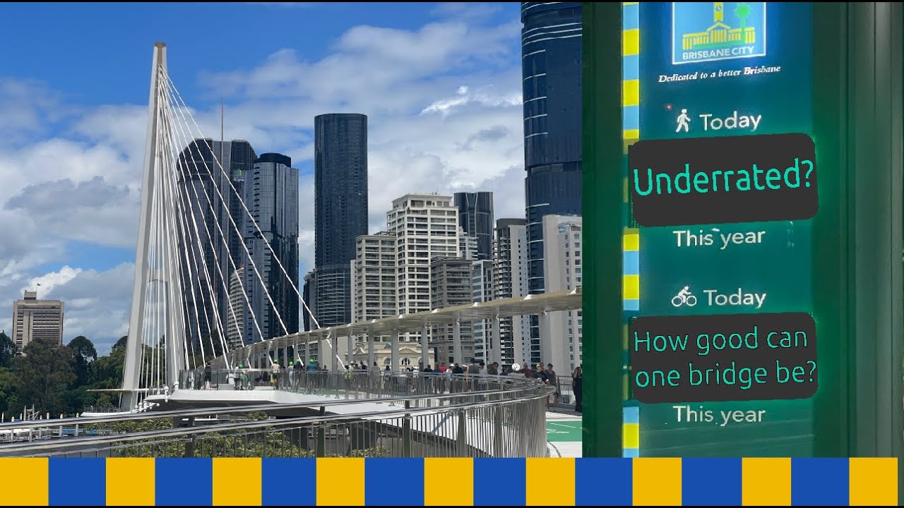 The Kangaroo Point Bridge, Brisbanes secret transport success story.