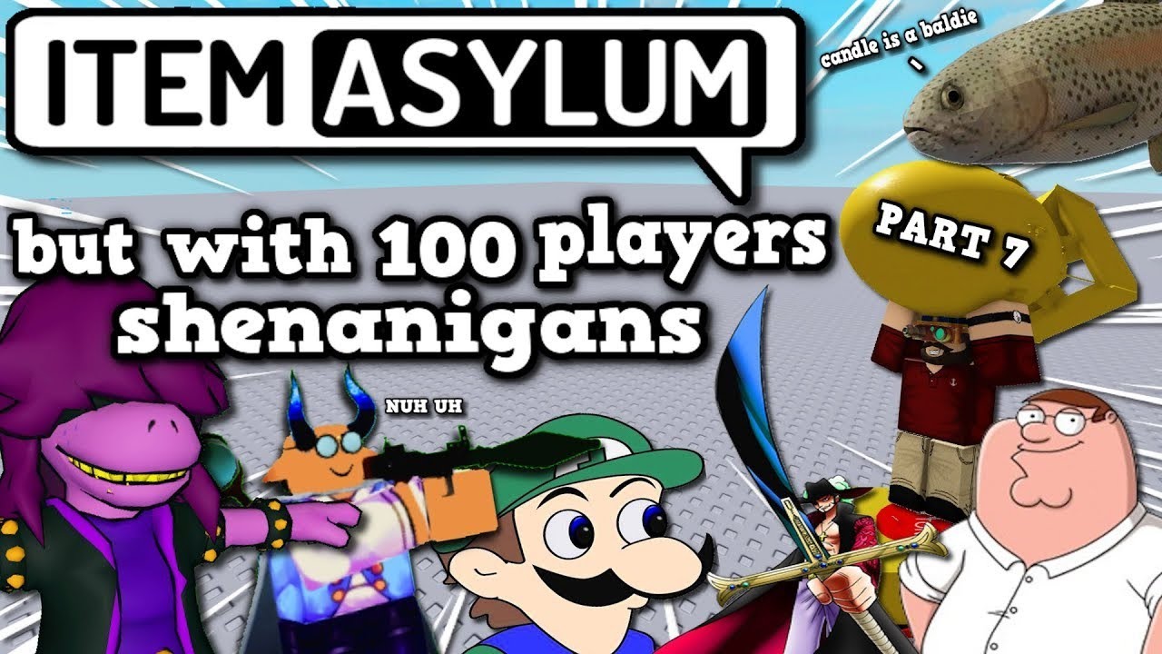 Item Asylum but with 100 players 7 - ROBLOX