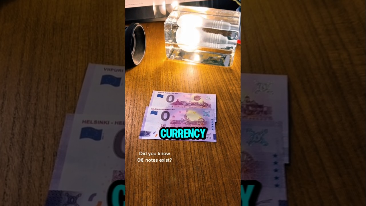 Prawdziwe PIENIĄDZE 0 EURO z Francji!