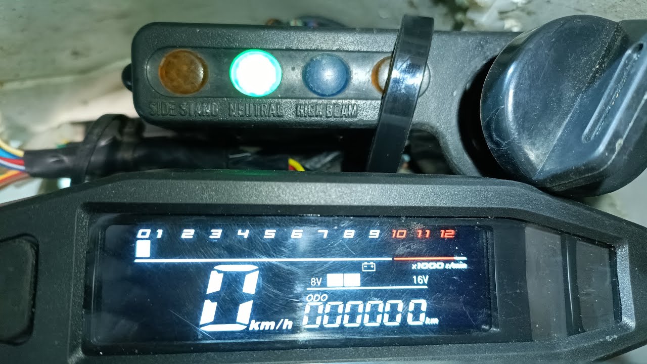 Панель приборов на Honda XR 250 AliExpress. + Датчик спидометра. 