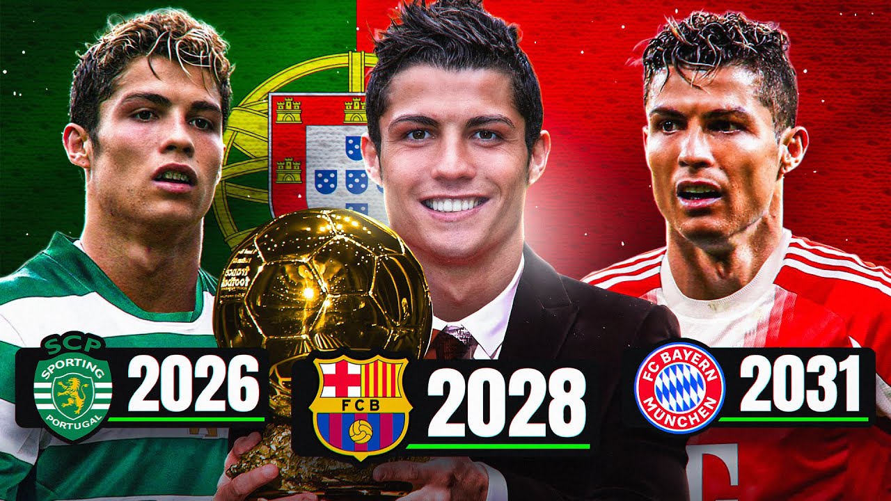 Ich habe die KARRIERE VON CRISTIANO RONALDO NEU GESPIELT 🇵🇹🐐