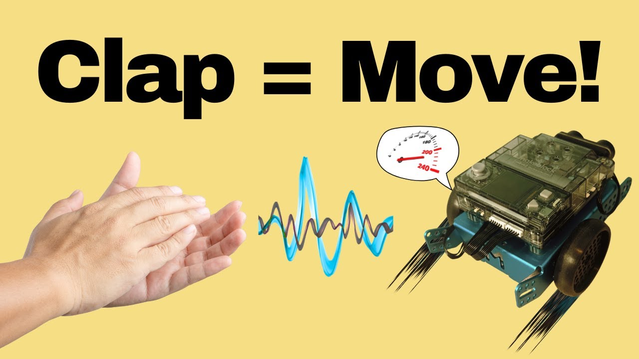 This Robot MOVES When You Clap! 🤯 (mBot2 Tutorial)