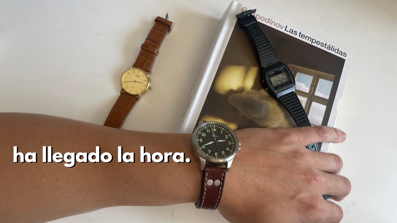Empezar a llevar reloj te puede cambiar la vida