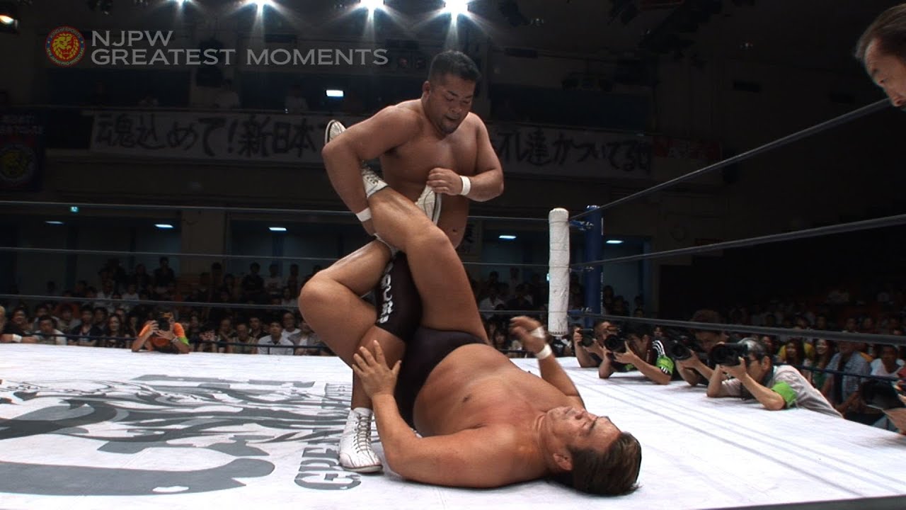 NJPW GREATEST MOMENTS RIKI CHOSYU vs TOMOHIRO ISHII