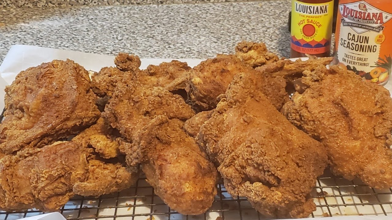LOUISIANA DEEP FRIED CHICKEN (GRICH STYLE)