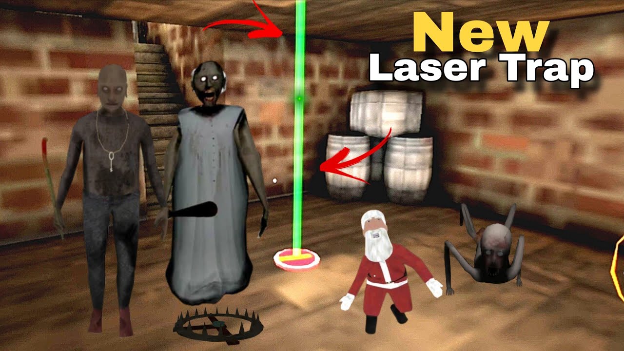 Granny Chapter Two Reimagined Unofficial With Laser Trap Full Gameplay